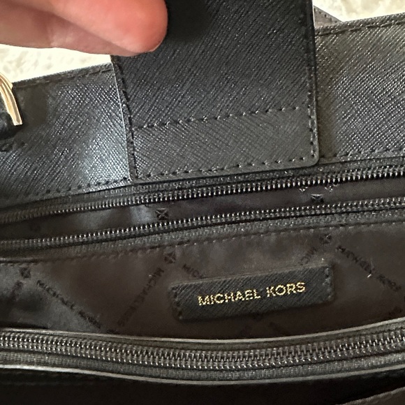 Michael Kors Black Satchel Bag - Picture 7 of 11